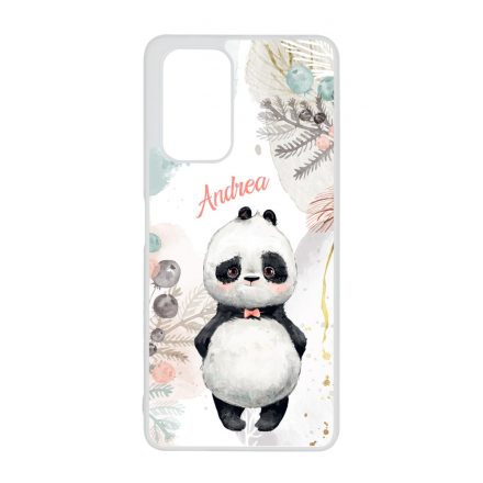 Édes kis Panda - Téli mintás Xiaomi Redmi Note 12 5G tok