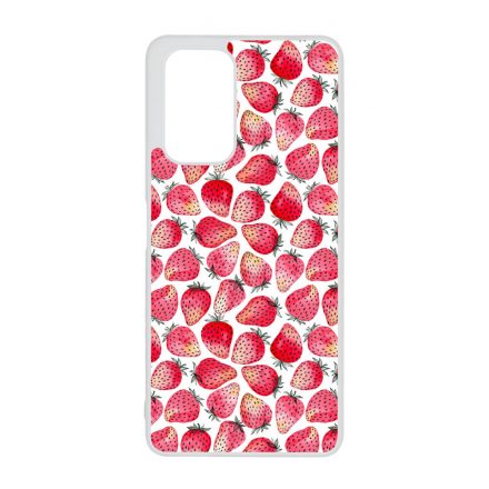 Strawberry BOOM - Eper mintás Xiaomi Redmi Note 12 Pro 5G tok