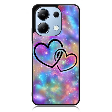 szerelem szerelmes szíves szivecskés hipster Xiaomi Redmi Note 13 4G tok