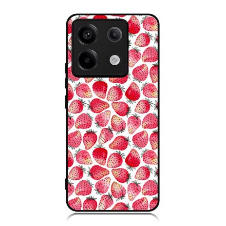 Strawberry BOOM - Eper mintás Xiaomi Redmi Note 13 Pro 5G tok