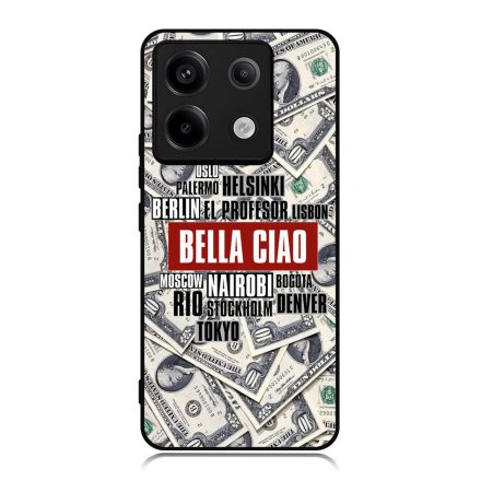 Bella Ciao MONEY nagypenzrablas lacasadepapel Xiaomi Redmi Note 13 Pro 5G tok