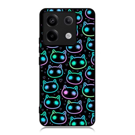 Halloween Macskak - Blue Xiaomi Redmi Note 13 Pro 5G tok