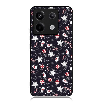 Cuki karácsonyi díszek mintás Xiaomi Redmi Note 13 Pro 5G tok