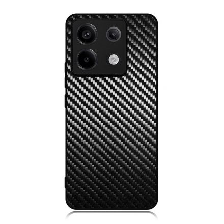 Ezüst karbon fiber mintás Xiaomi Redmi Note 13 Pro 5G tok