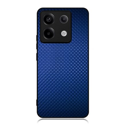 Gyönyörű kék karbon fiber mintás Xiaomi Redmi Note 13 Pro 5G tok