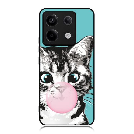 Bubble Cat - cica mintás Xiaomi Redmi Note 13 Pro 5G tok