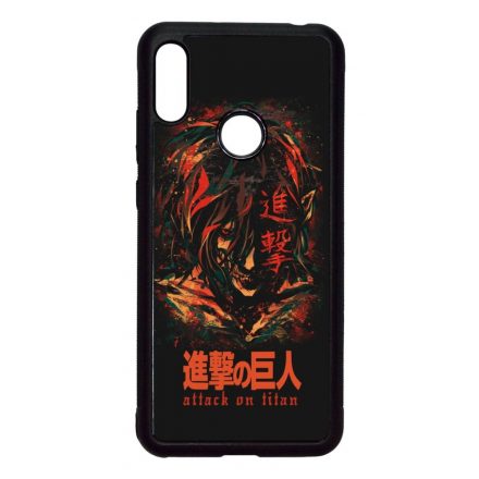 Attack on Titan AOT Eren Xiaomi Redmi Note 7 fekete tok