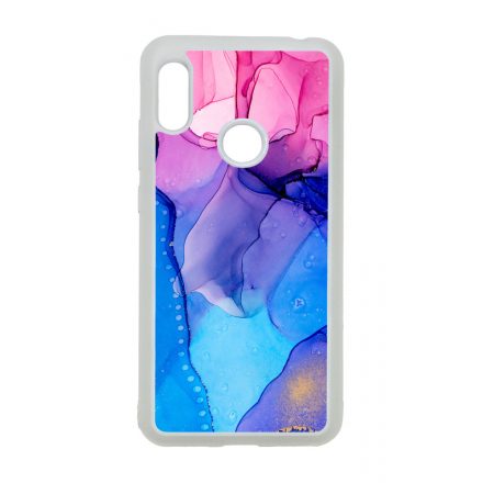 Blue Pink Gradient Ink kek rozsaszin marvanyos Xiaomi Redmi Note 7 tok