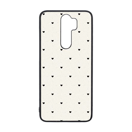 Elegáns szívecskés - CREAM - szives csajos Xiaomi Redmi Note 8 Pro tok