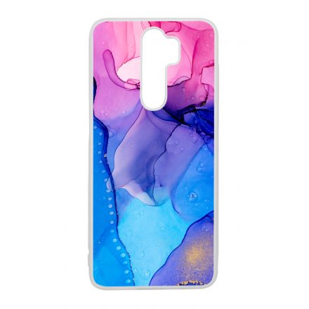 Blue Pink Gradient Ink kek rozsaszin marvanyos Xiaomi Redmi Note 8 Pro tok