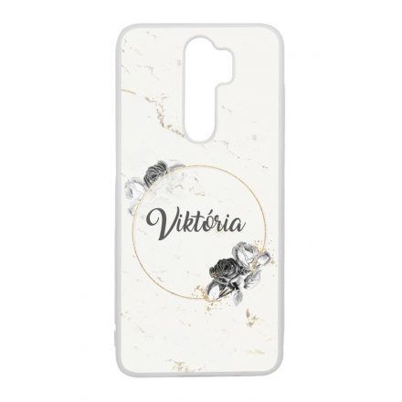 marble marvany mintas Rozsa viragos Xiaomi Redmi Note 8 Pro tok