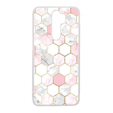 Geometric Rose Gold marvanyos marvany mintas Xiaomi Redmi Note 8 Pro tok