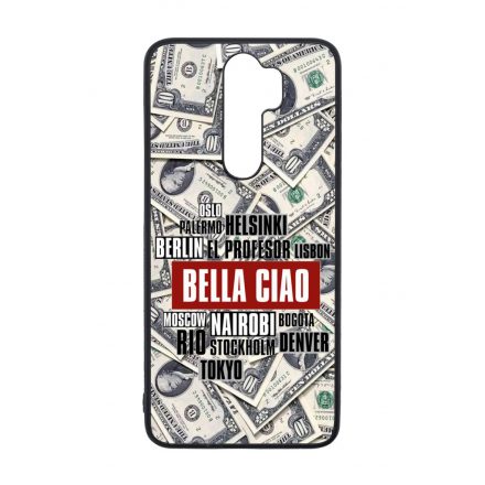 Bella Ciao MONEY nagypenzrablas lacasadepapel Xiaomi Redmi Note 8 Pro tok