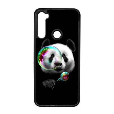 panda pandás Xiaomi Redmi Note 8T fekete tok