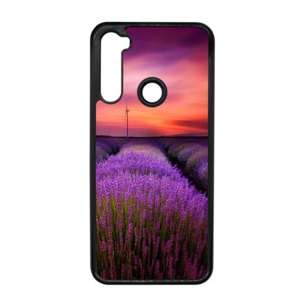 levendula levendulás levander lavender provence Xiaomi Redmi Note 8T fekete tok