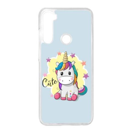 unicorn unikornis fantasy csajos Xiaomi Redmi Note 8T átlátszó tok