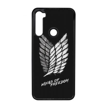 Wings of freedom Attack on titan aot Xiaomi Redmi Note 8T fekete tok