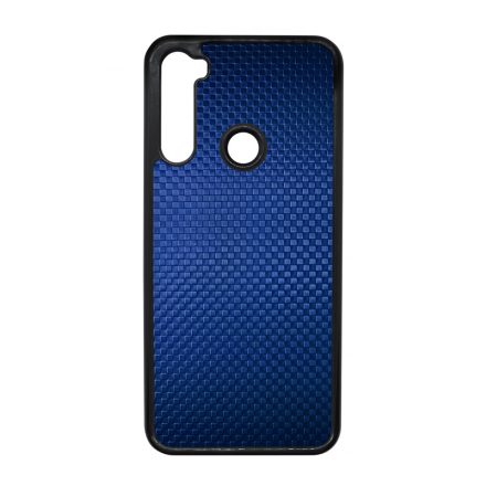 Gyönyörű kék karbon fiber mintás Xiaomi Redmi Note 8T tok