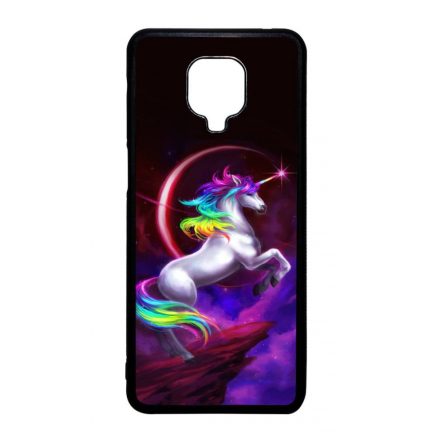 unicorn unikornis fantasy csajos Xiaomi Redmi Note 9 Pro fekete tok