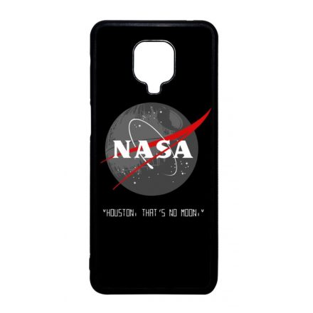 Halálcsillag - NASA Houston űrhajós Xiaomi Redmi Note 9 Pro fekete tok