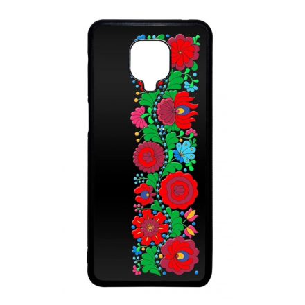 Matyó Classic magyar mintás hungarian folk Xiaomi Redmi Note 9 Pro fekete tok