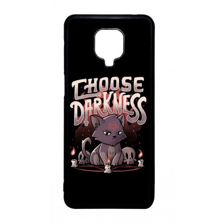 Choose darkness Antisocial Antiszocialis Meno Trendi Xiaomi Redmi Note 9 Pro tok