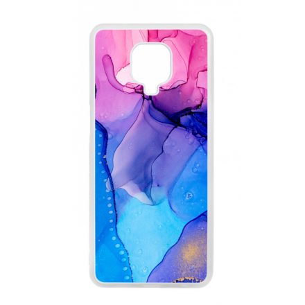 Blue Pink Gradient Ink kek rozsaszin marvanyos Xiaomi Redmi Note 9 Pro tok