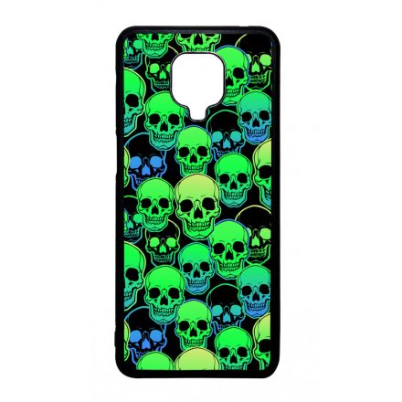 Green Skulls - Halloween Xiaomi Redmi Note 9 Pro tok