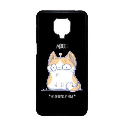 Cat Mood cicas macskas this is fine Xiaomi Redmi Note 9s tok